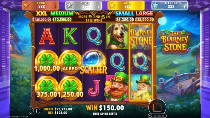 The Blarney Stone - ruleta bonus Jackpot Reveal